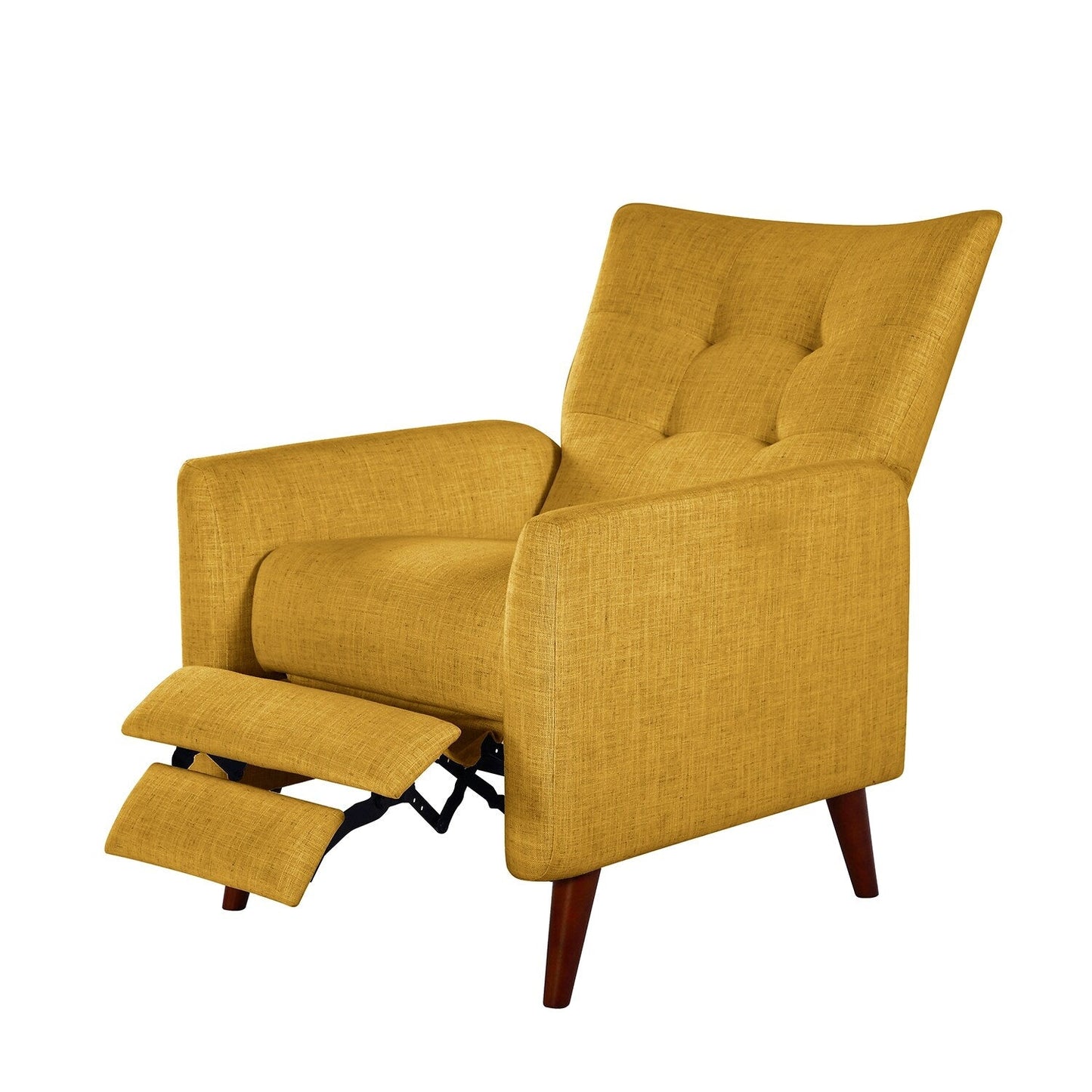 Fauteuil inclinable manuel confortable Aurora avec base en bois