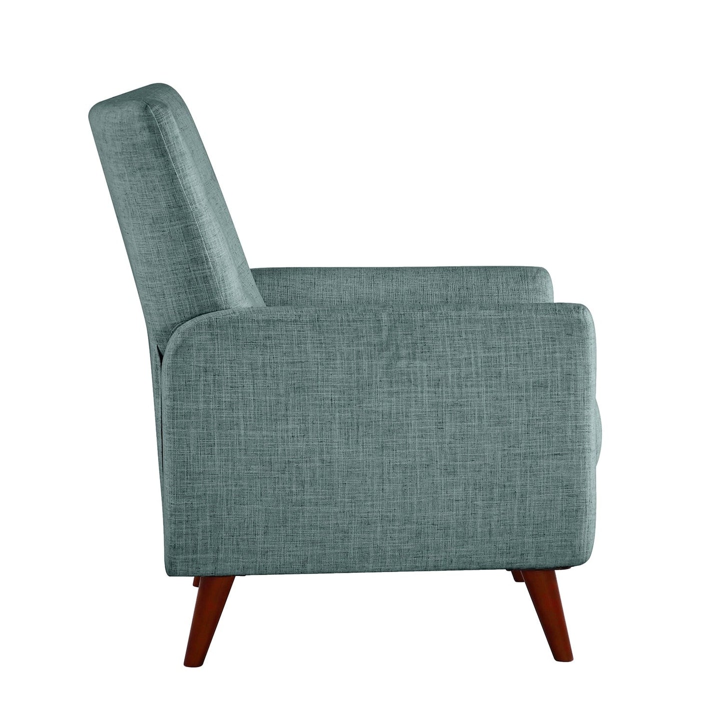 Fauteuil inclinable manuel confortable Aurora avec base en bois
