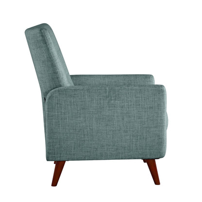 Fauteuil inclinable manuel confortable Aurora avec base en bois
