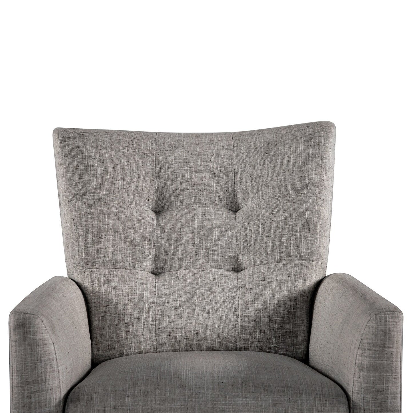 Fauteuil inclinable manuel confortable Aurora avec base en bois
