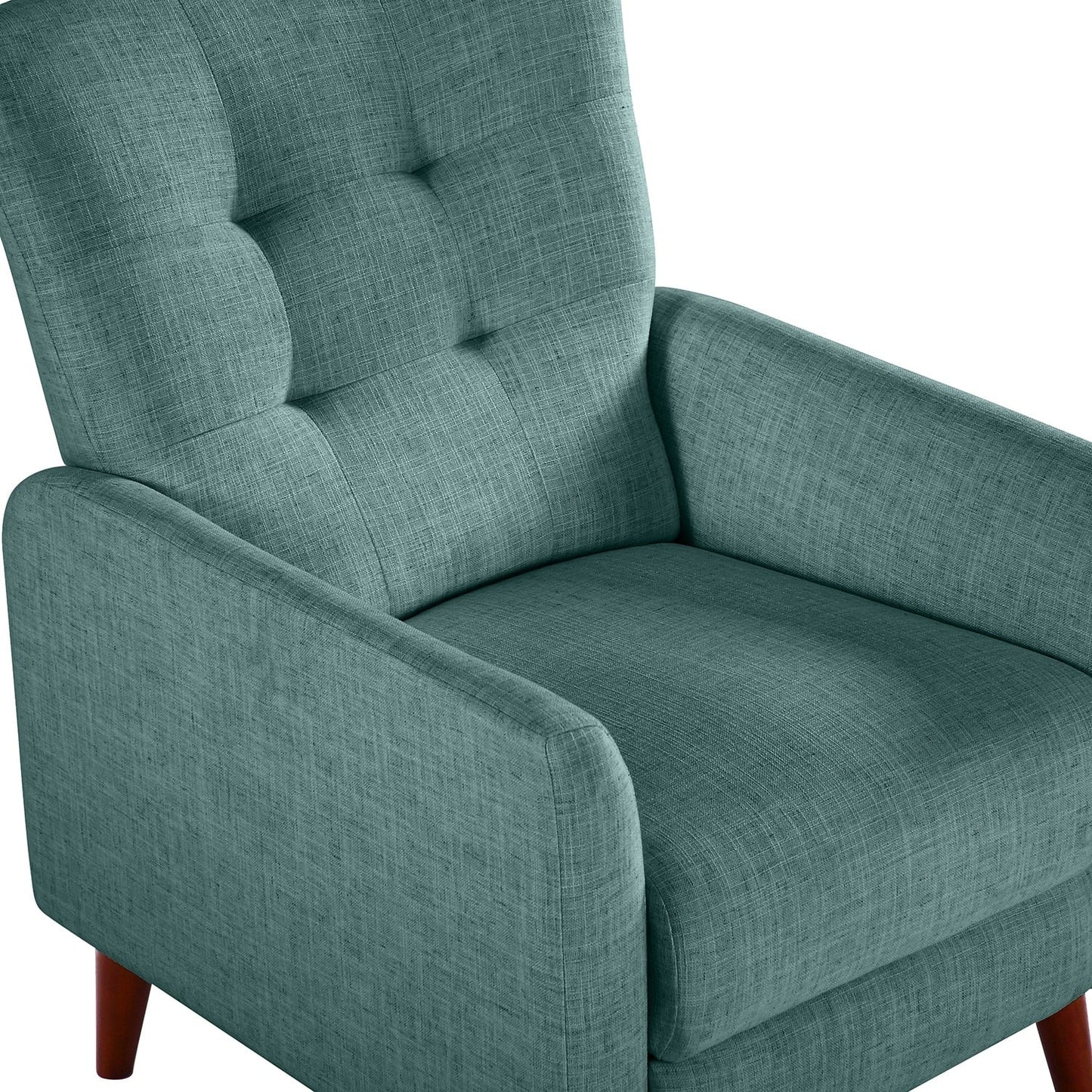 Fauteuil inclinable manuel confortable Aurora avec base en bois