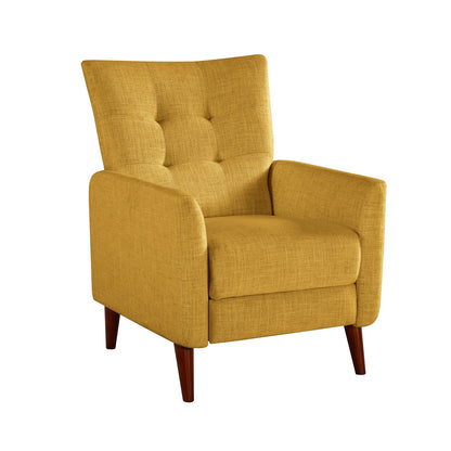 Fauteuil inclinable manuel confortable Aurora avec base en bois