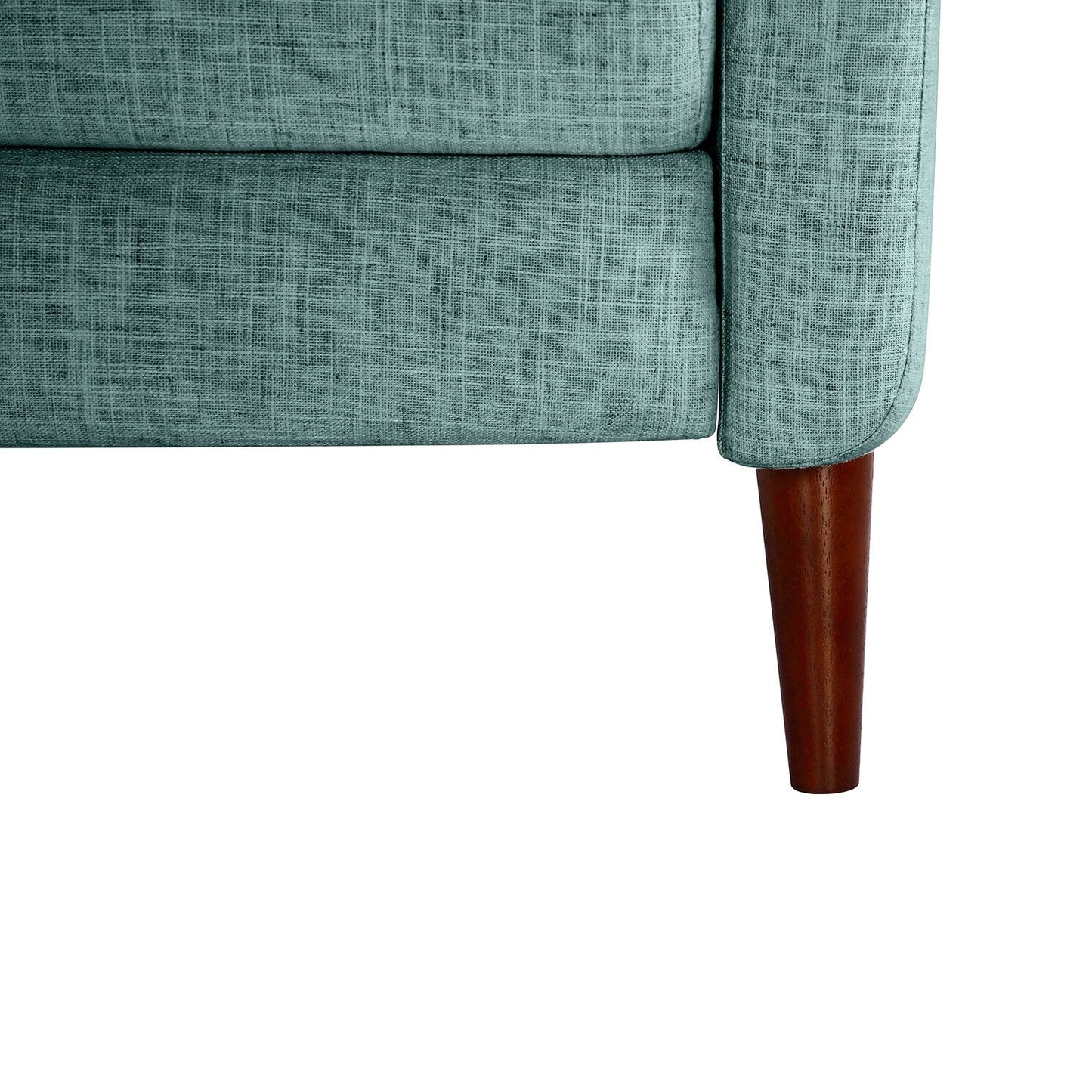 Fauteuil inclinable manuel confortable Aurora avec base en bois