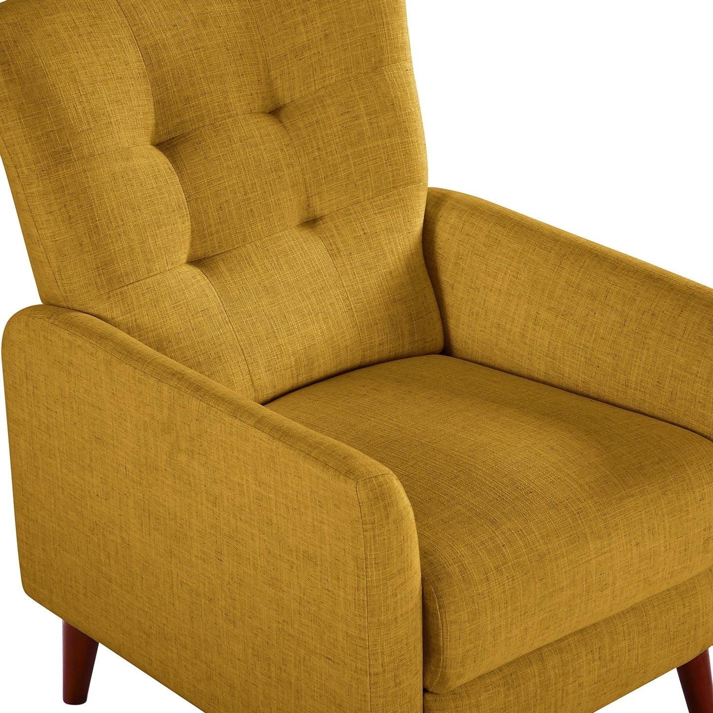 Fauteuil inclinable manuel confortable Aurora avec base en bois