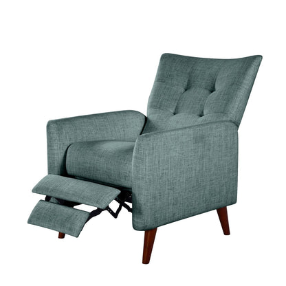 Fauteuil inclinable manuel confortable Aurora avec base en bois