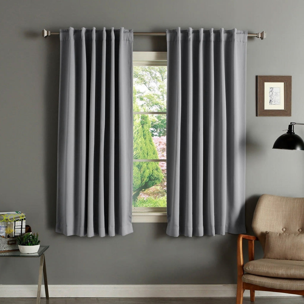 Paire de rideaux occultants isolants thermiques Aurora Home de 63 pouces