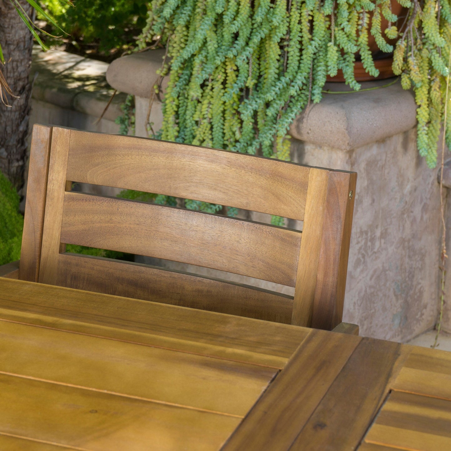 Ensemble de salle à manger d'extérieur 7 pièces en acacia Avon par Christopher Knight Home