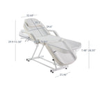 Chaise de table réglable BELLAVIE pour salon, lit, spa, tatouage