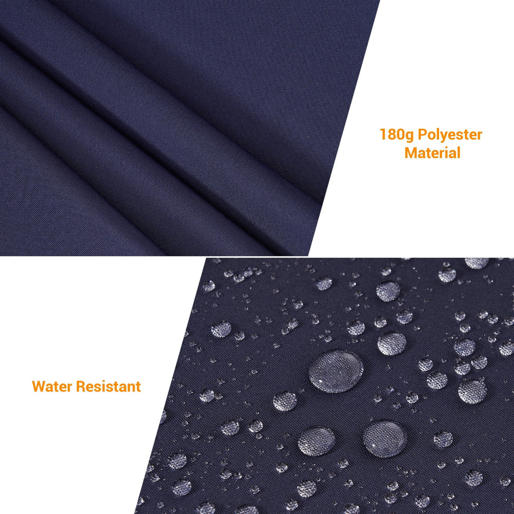 BONOSUKI LED Patio 9Ft Market Umbrella,Outside Deck Table Umbrella
