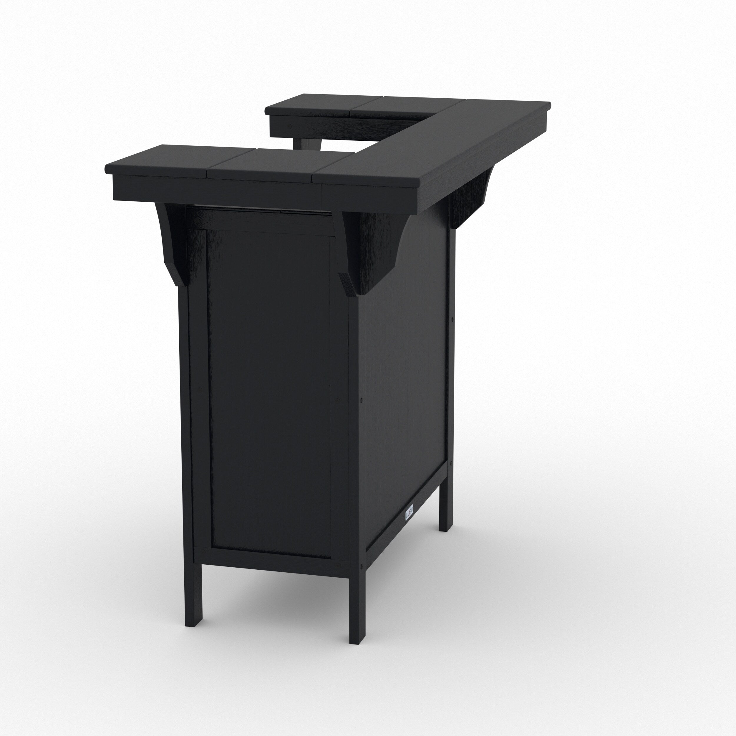 Ensemble de 3 pièces pour comptoir de bar LuXeo Bailey-Cabo