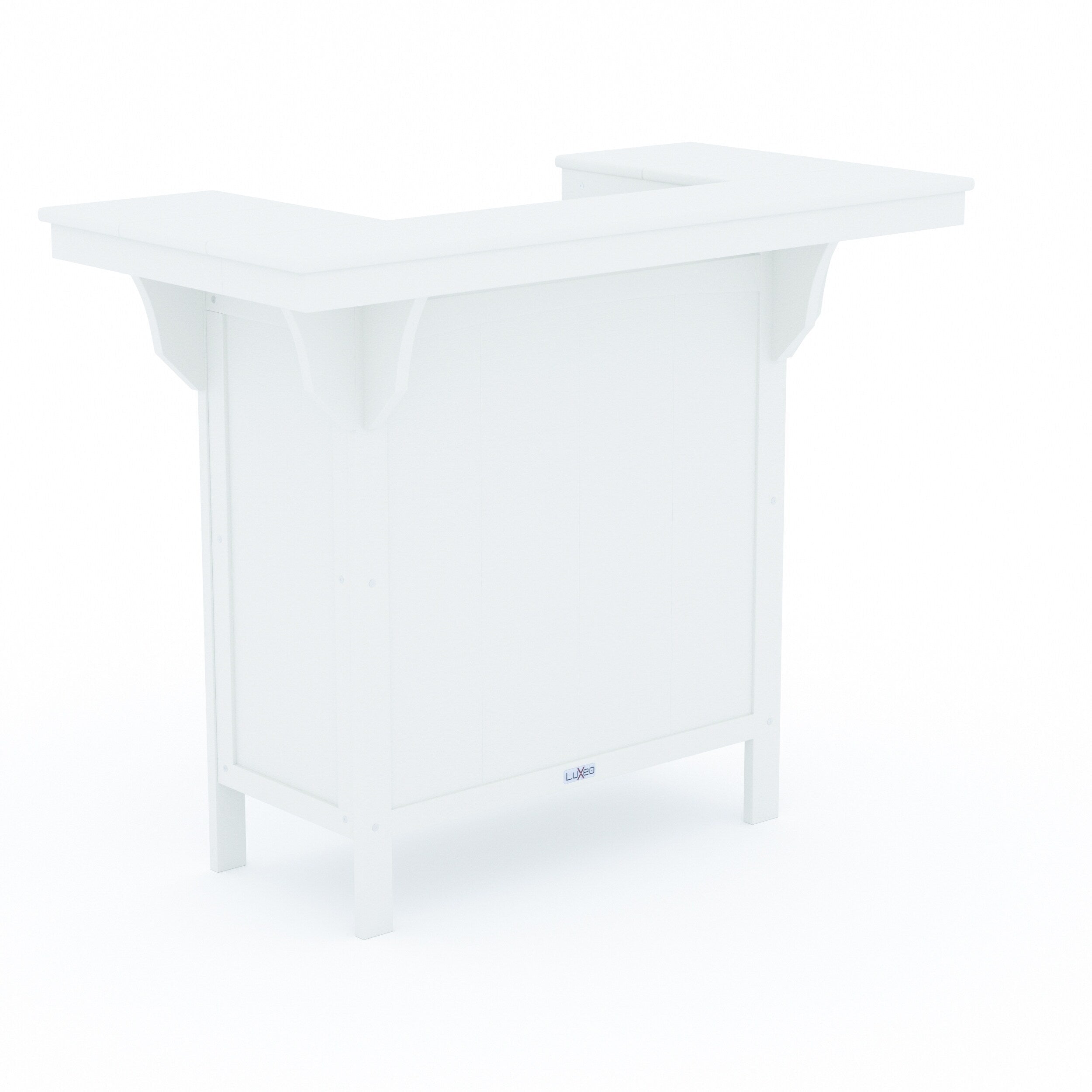 Ensemble de 3 pièces pour comptoir de bar LuXeo Bailey-Cabo