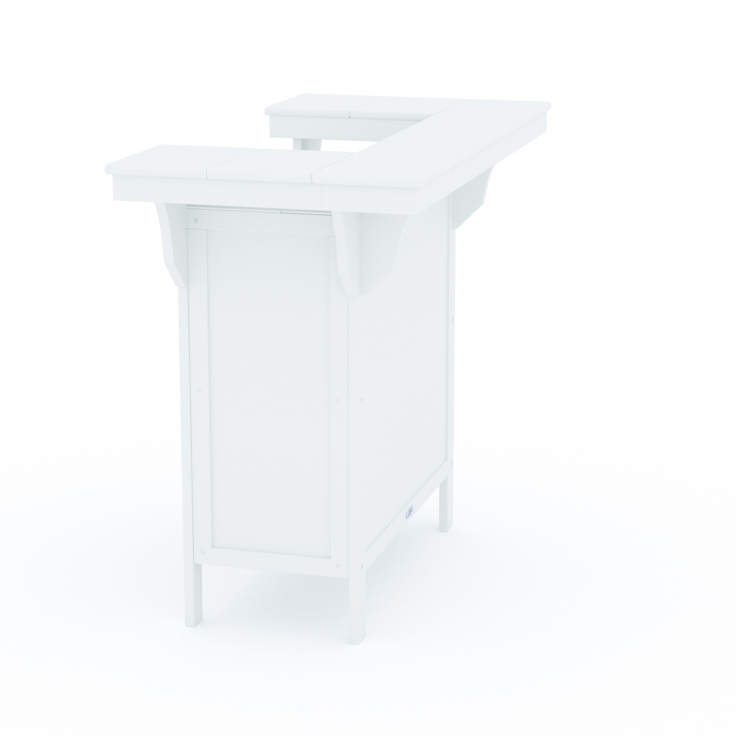 Ensemble de 3 pièces pour comptoir de bar LuXeo Bailey-Cabo