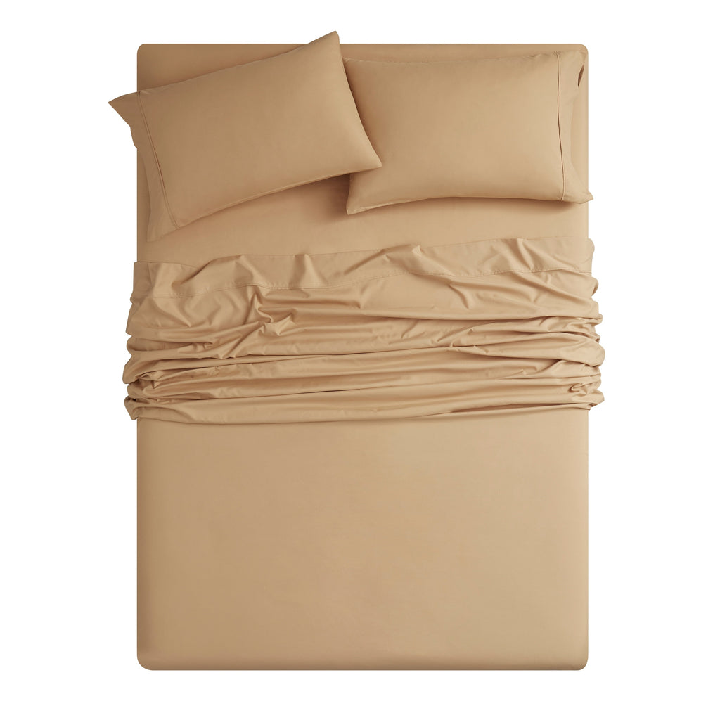 Ensemble de draps de luxe 6 pièces en bambou