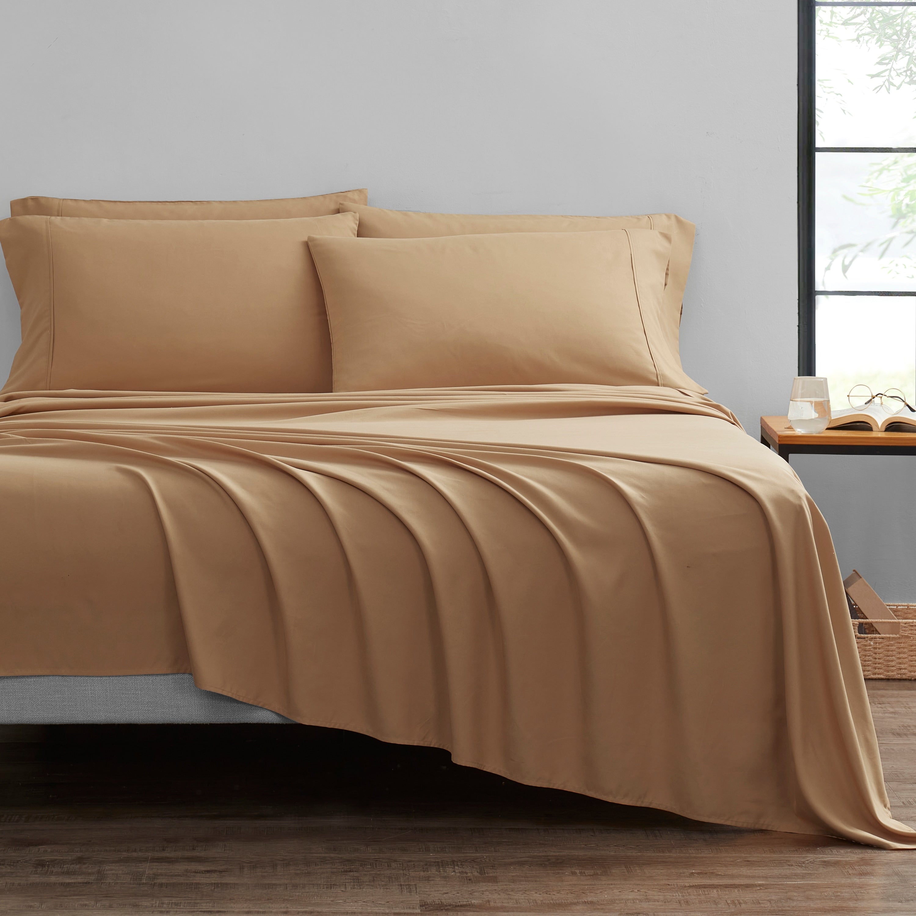 Ensemble de draps de luxe 6 pièces en bambou