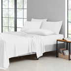Ensemble de draps de luxe 6 pièces en bambou