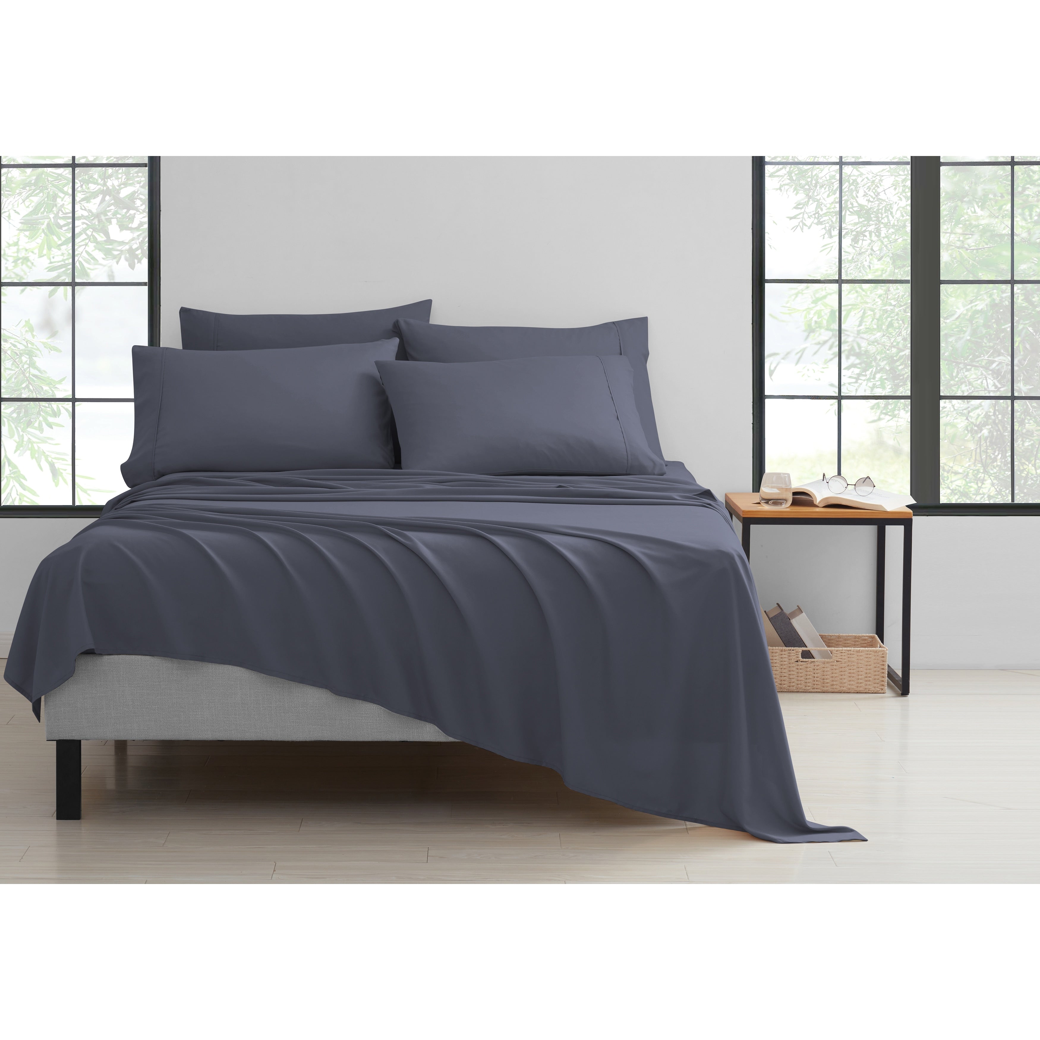 Ensemble de draps de luxe 6 pièces en bambou