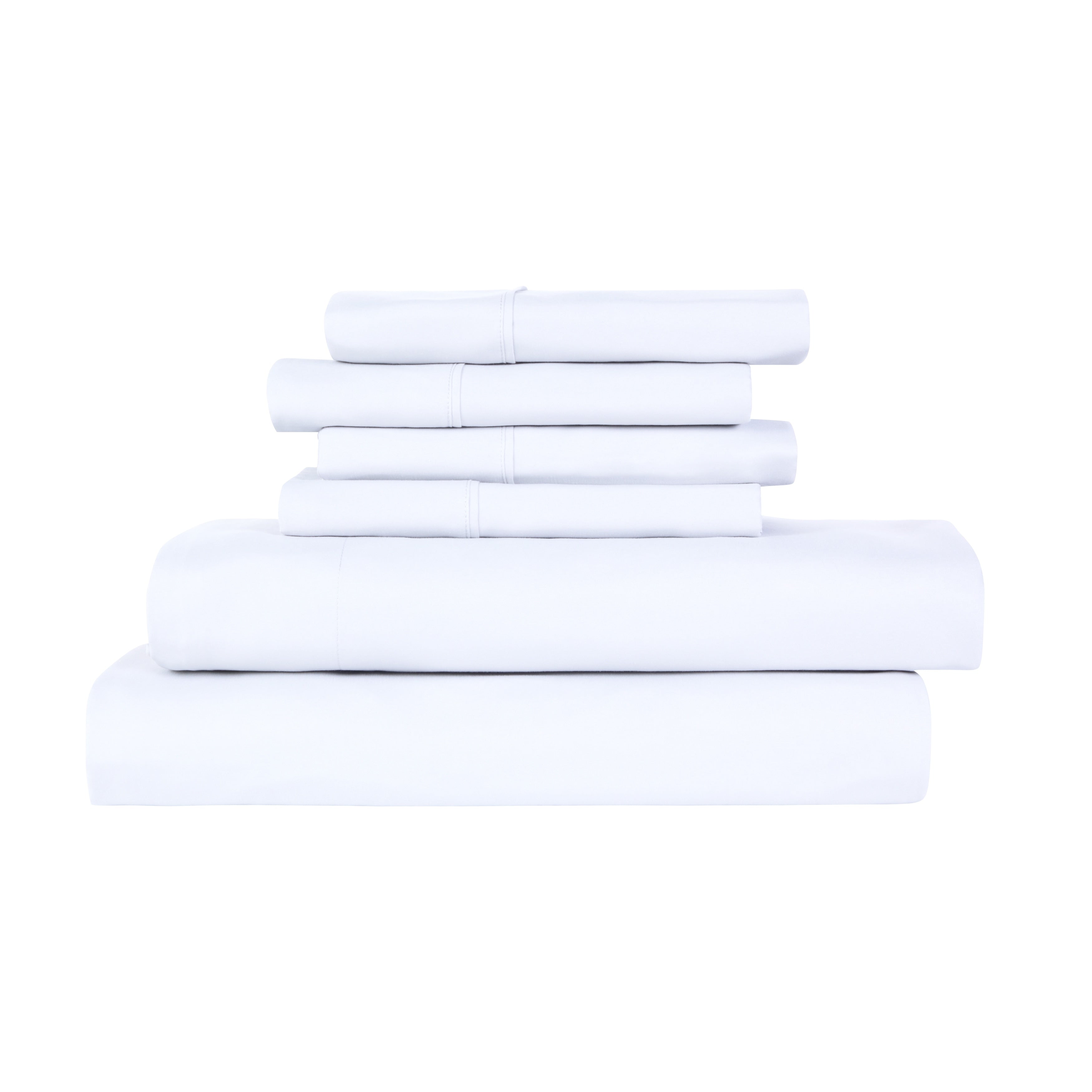 Ensemble de draps de luxe 6 pièces en bambou