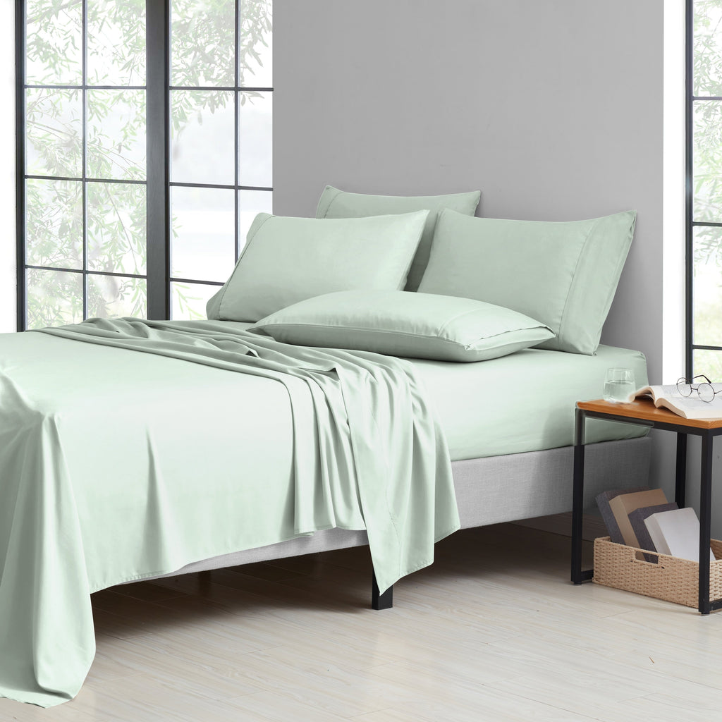 Ensemble de draps de luxe 6 pièces en bambou