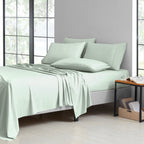 Ensemble de draps de luxe 6 pièces en bambou