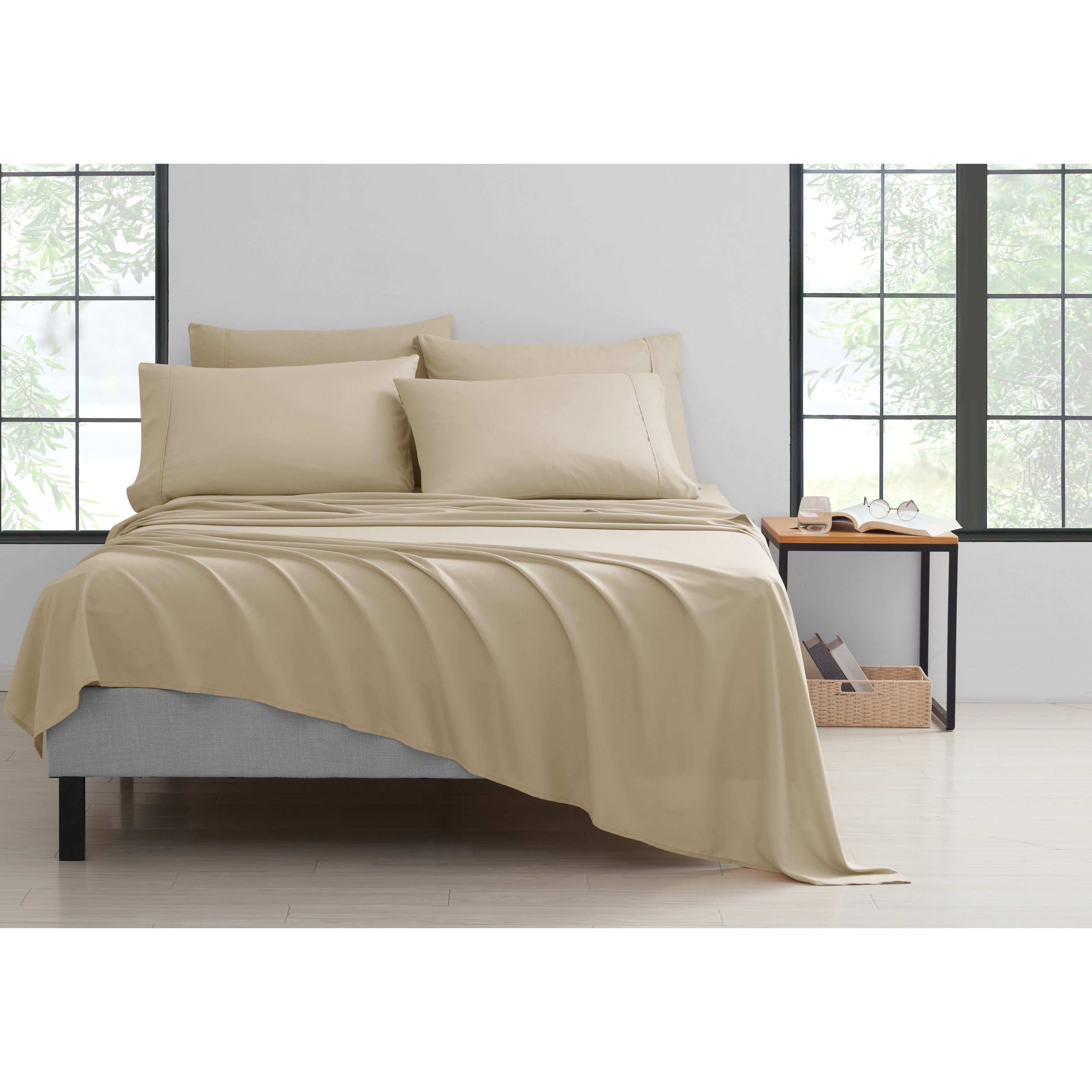 Ensemble de draps de luxe 6 pièces en bambou