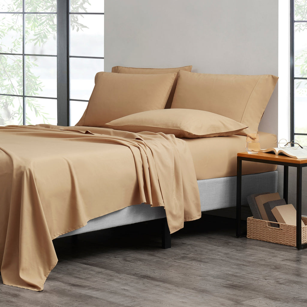 Ensemble de draps de luxe 6 pièces en bambou