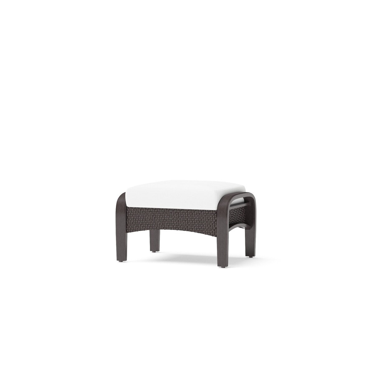 Ensemble de fauteuils club et poufs d'extérieur Barcelo 5 pièces Sunbrella Motion