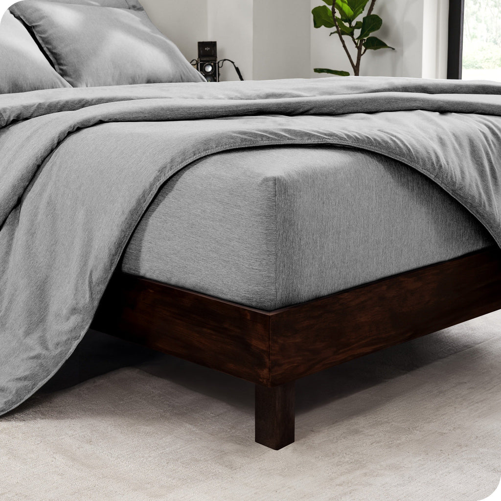 Bare Home Heathered Bed-in-a-Bag - Ensemble couette et draps