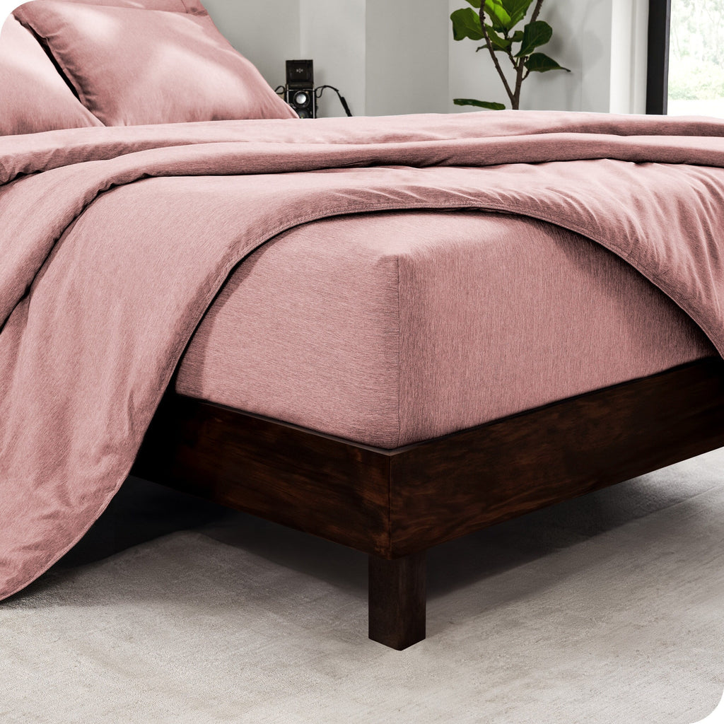 Bare Home Heathered Bed-in-a-Bag - Ensemble couette et draps
