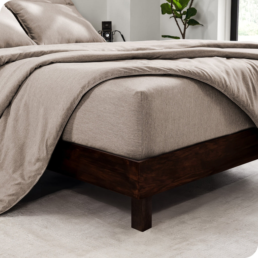 Bare Home Heathered Bed-in-a-Bag - Ensemble couette et draps