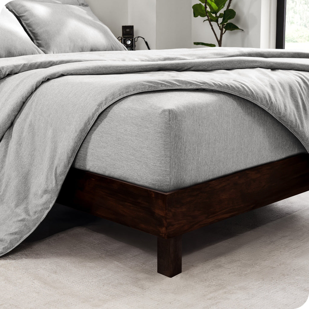 Bare Home Heathered Bed-in-a-Bag - Ensemble couette et draps