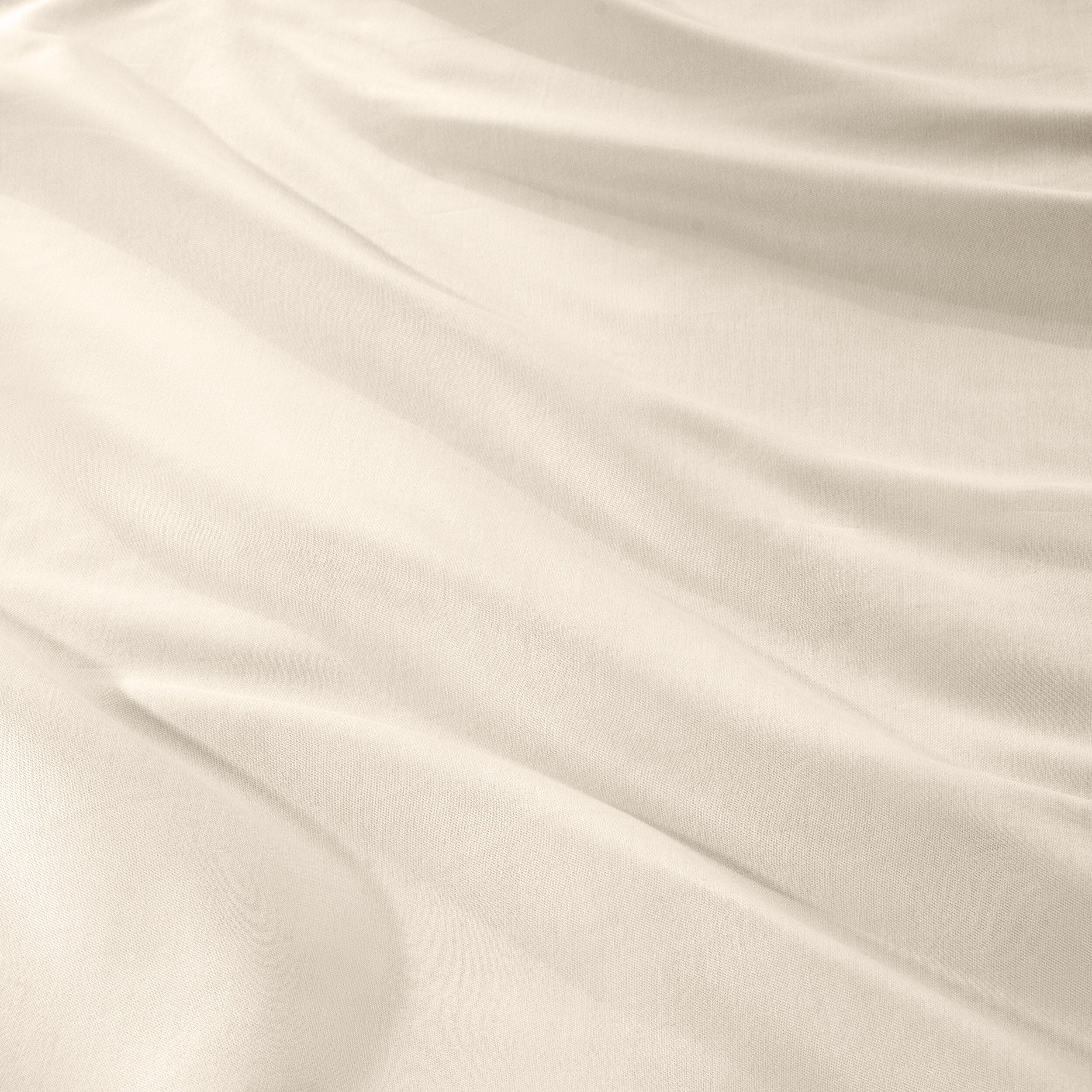 Parure de lit en coton biologique Bare Home - Tissage satiné lisse