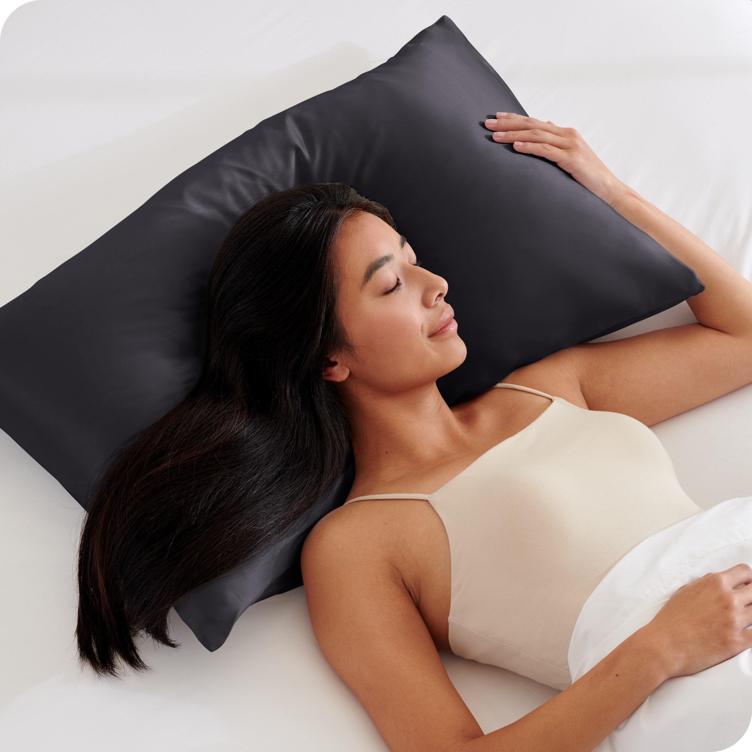 Ensemble de taies d'oreiller Bare Home en polysatin pour cheveux et peau (lot de 2)