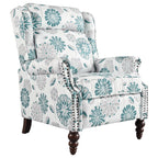 Fauteuil inclinable rembourré Barnn avec dossier à oreilles par Christopher Knight Home