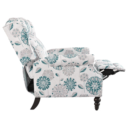 Fauteuil inclinable rembourré Barnn avec dossier à oreilles par Christopher Knight Home
