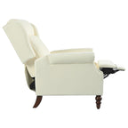 Fauteuil inclinable rembourré Barnn avec dossier à oreilles par Christopher Knight Home