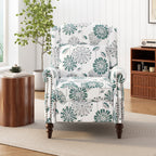 Fauteuil inclinable rembourré Barnn avec dossier à oreilles par Christopher Knight Home