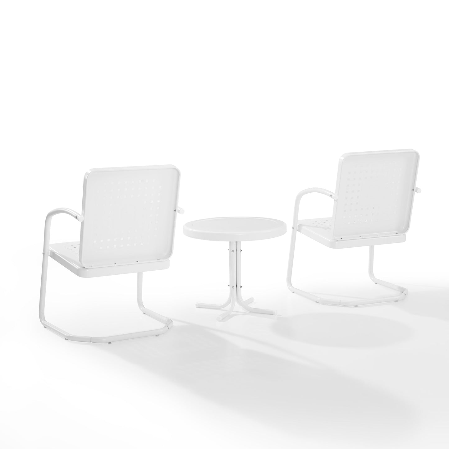Ensemble de chaises d'extérieur Crosley Bates 3 pièces - 84 L x 22 P x 35 H