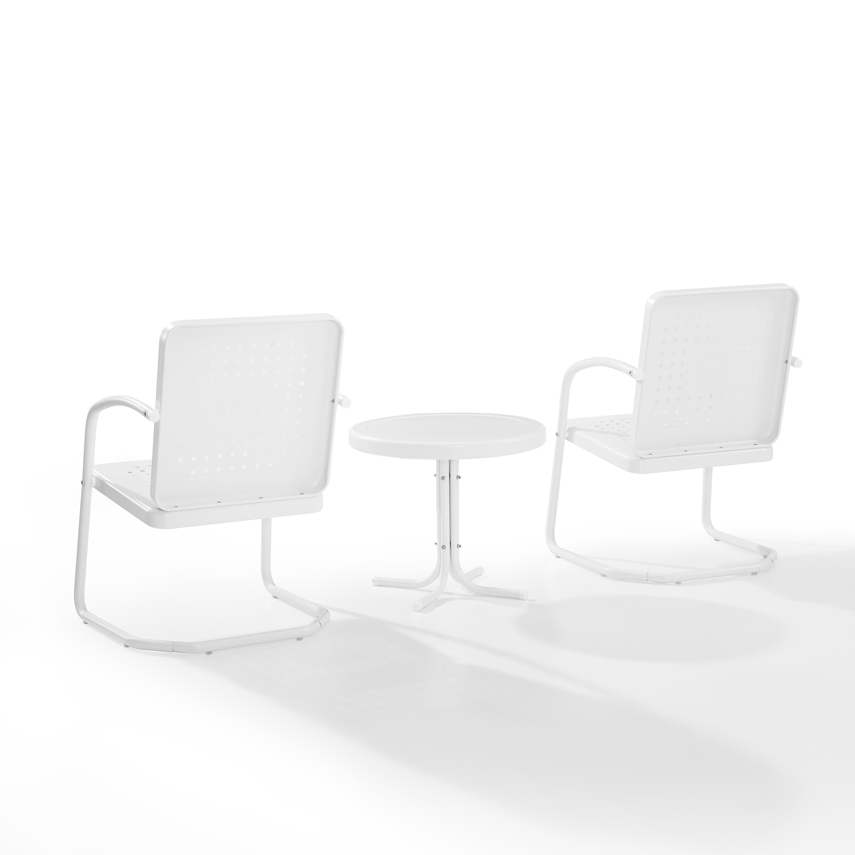 Ensemble de chaises d'extérieur Crosley Bates 3 pièces - 84 L x 22 P x 35 H