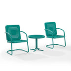 Ensemble de chaises d'extérieur Crosley Bates 3 pièces - 84 L x 22 P x 35 H