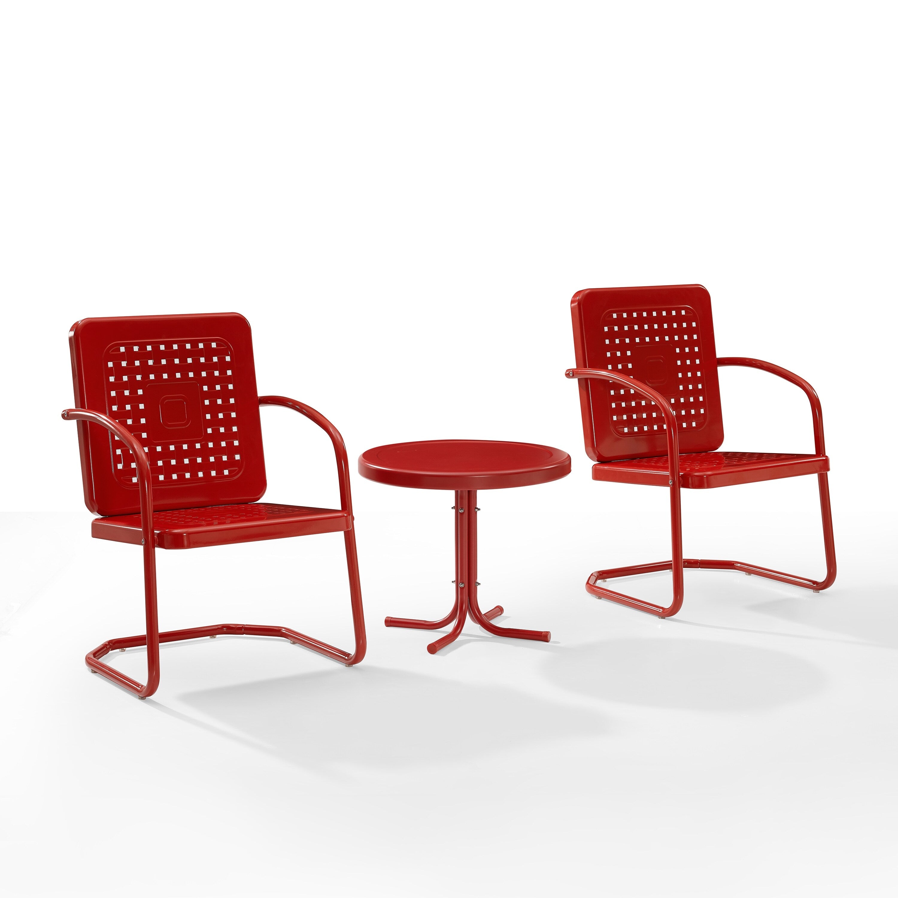Ensemble de chaises d'extérieur Crosley Bates 3 pièces - 84 L x 22 P x 35 H