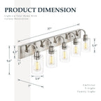 Luminaires de salle de bain - Applique murale style ferme