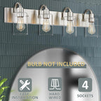 Luminaires de salle de bain - Applique murale style ferme