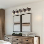 Luminaires de salle de bain - Applique murale style ferme