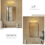 Luminaires de salle de bain - Applique murale style ferme
