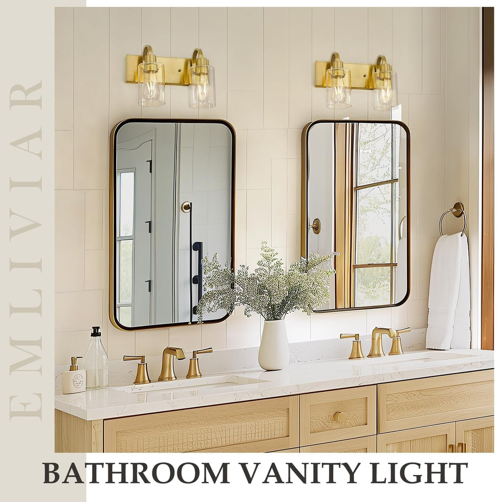Luminaires de salle de bain - Applique murale style ferme