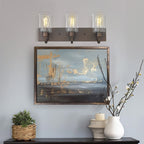 Luminaires de salle de bain - Applique murale style ferme