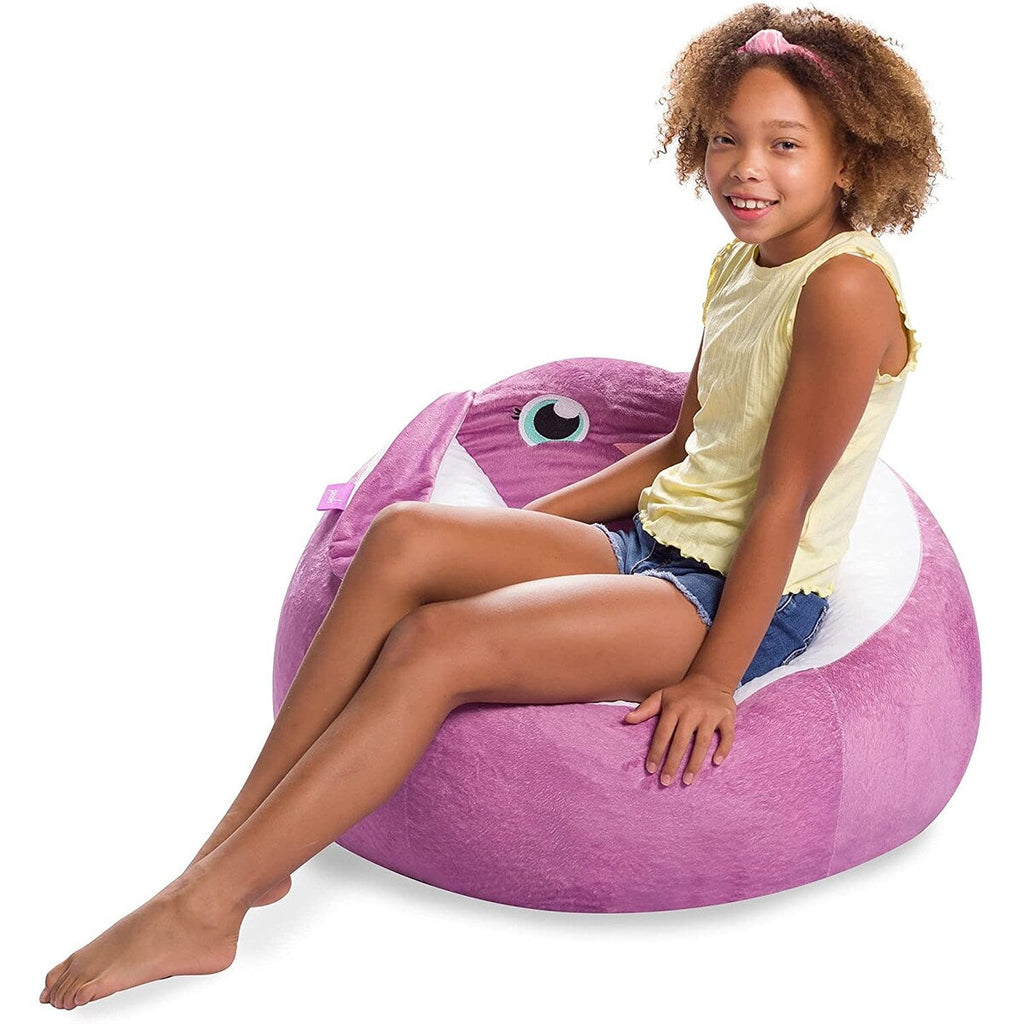 Pouf, doux et confortable, en forme d'animal - Fermeture à l'épreuve des enfants