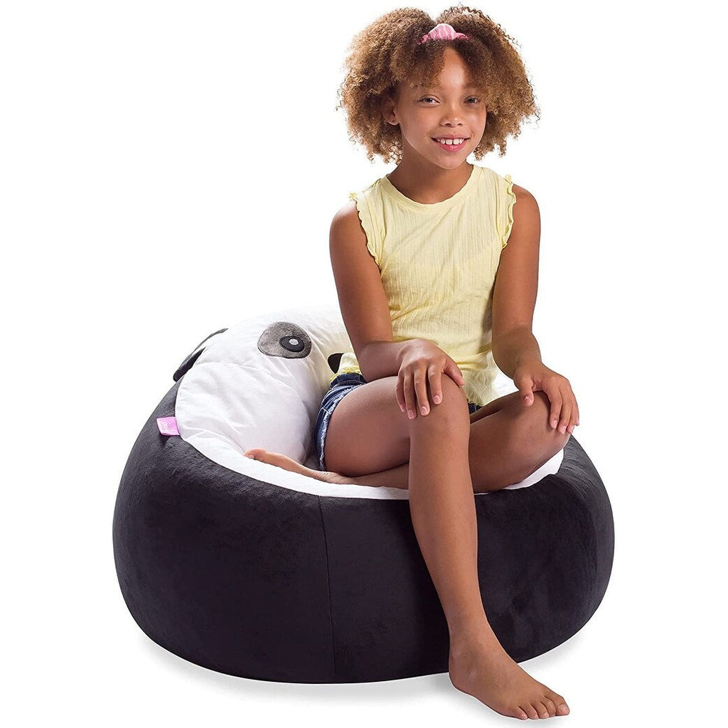 Pouf, doux et confortable, en forme d'animal - Fermeture à l'épreuve des enfants