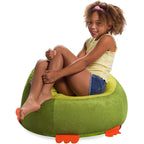Pouf, doux et confortable, en forme d'animal - Fermeture à l'épreuve des enfants