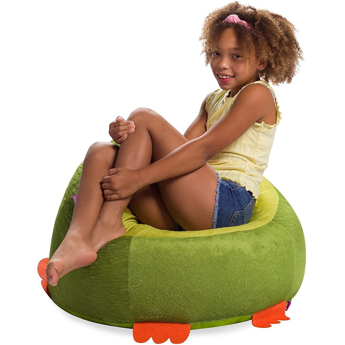 Bean Bag, Soft and Cozy Animal Bean Bag Chair - Child Proof Closure